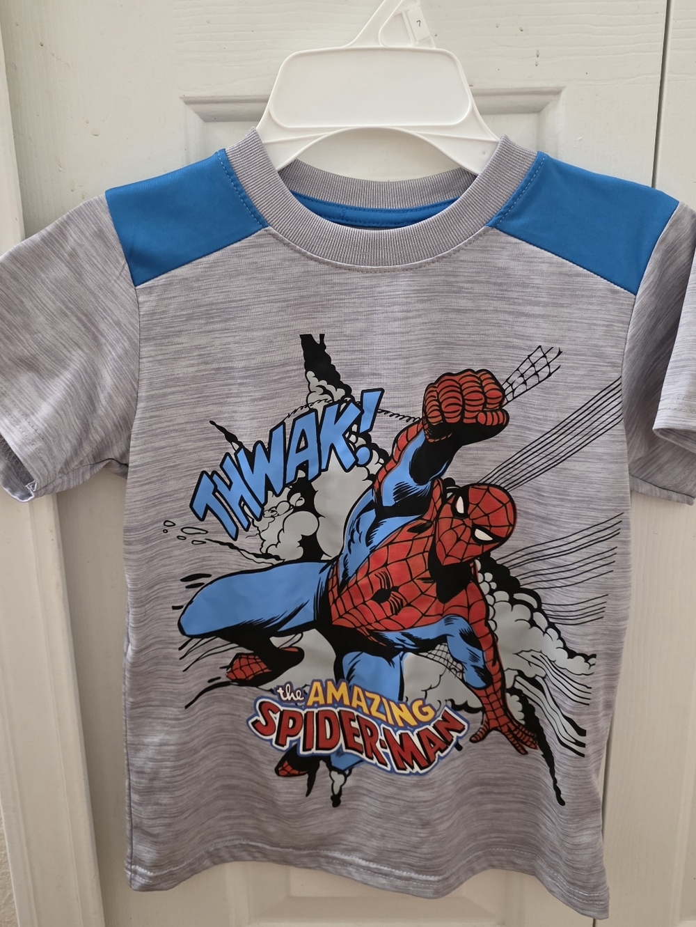 The Amazing Spider-Man Graphic Tee - Grey & Blue